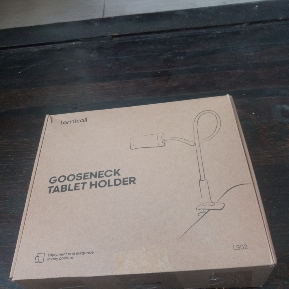 Lamicall Tablet Floor Stand Gooseneck Swivel Holder Mount Adjustable Height